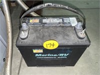 Marine Battery (Holds Charge)