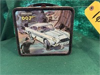 Aladdin James Bond 007 Metal Lunch Box