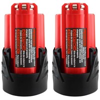 KINGTIANLE 3.0Ah M12 Battery Compatible Milwaukee