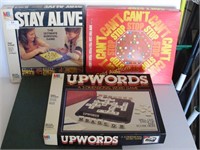 Group Of Four Vintage Board Games