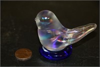 Irridescent Bird Figurine