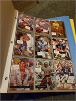 FOLDER COLLECTION OF BALL CARDS