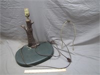 Unique Tree Trunk Lamp - Untested