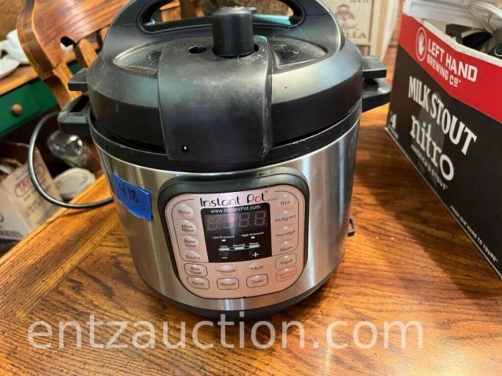 INSTANT POT, VACUUM FOOD SAVERS & WAFFLE MAKERS