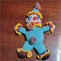 Vintage Crochet Clown