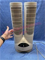 Holmes double tower heater (rotates down)-works