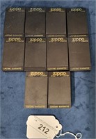 10 - Zippo lighter boxes cases empty