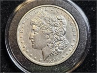 1890CC Morgan Dollar