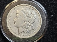 1890O Morgan Dollar