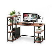 Cyfie 55 Inch Computer Desk Adjustable