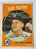 1959 Topps # 60 Bob Turley New York Yankees