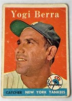 1958 Topps Baseball #370 Yogi Berra