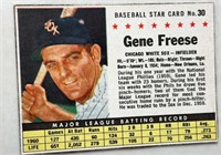 1961 Post Cereal Box Baseball Card #30