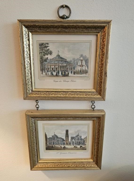 Framed Parisian scenes