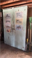 57x86x21 Antique Canning Cabinet