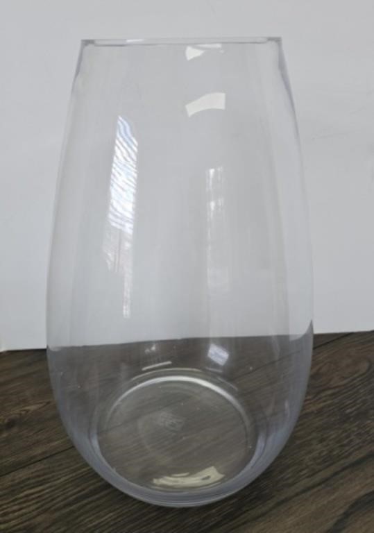 Large Clear Vase