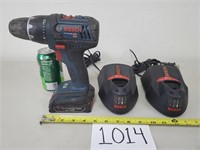 Assorted Bosch Cordless Tools - As Is