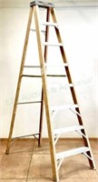 Werner 8ft  Fiberglass A-frame Ladder