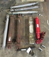 (9) Assorted hydraulic cylinders includes Cross