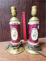 A Pair of Vintage 1940's American Beauti-Lamps