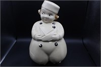 Vintage American Bisque Sailor Cookie Jar