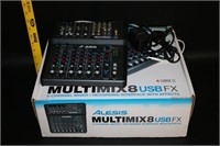 Alesis Multimix 8 8 Channel Mixer/Recording