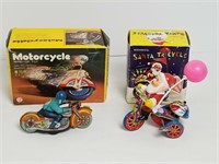 2 Vintage Tin Toys In Original Boxes