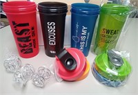 4ct 24oz Protein Shakers