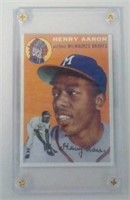 Henry Aaron Topps # 128 collector card