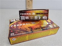 X2 Federal 308 win ammo Fusion 20 rds per box -