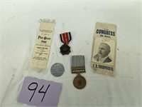 Old Ribbons and Badges - Congress