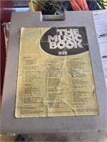 Vintage The Music Book LP Records in Case