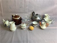 Teapots, Cream Pitchers and More