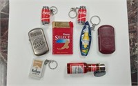 ADVERTISING LIGHTERS- LARGE LOT