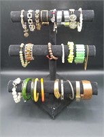 Bracelet Holder & Display & all Bracelets Pictured