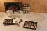 Dining glass lot