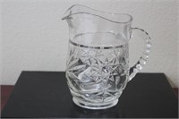 A Pressed Glass Pitcher