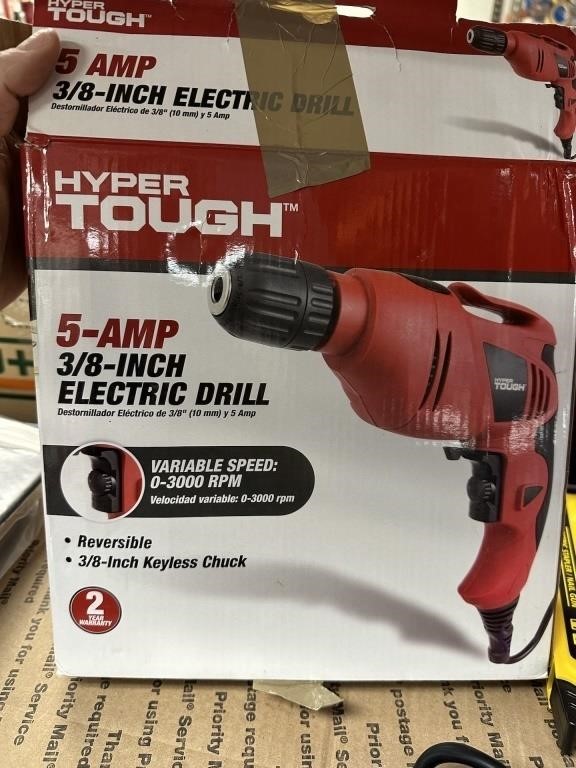 HYPER TOUGH ELECTRIC DRILL