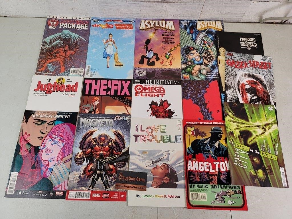 15 Comic books