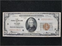 1929 $20 Federal Reserve FR-1870g