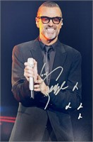 Autograph COA George Michael Photo