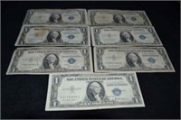 (7) 1935 $1 Silver Certificates