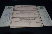 (5) Cancelled Checks from Bank of Clinch Valley,