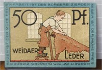 Vintage, German banknote