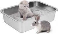 IKITCHEN Cat Litter Box  15.7 x 11.7 x 4