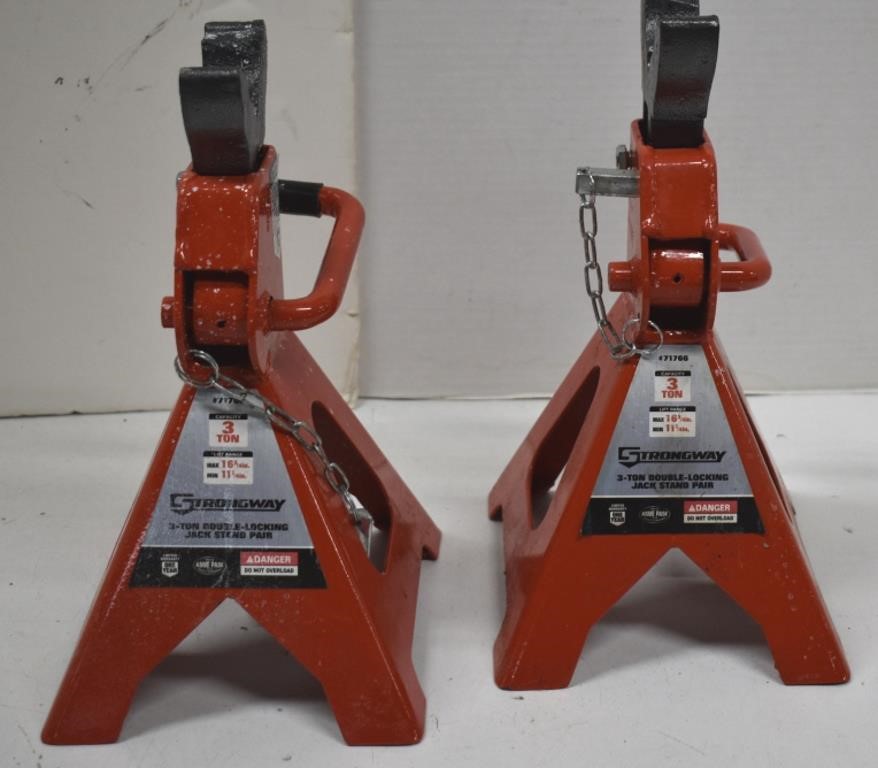 Pair of 3 Ton Jack Stands