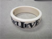 Believe bangle Bracelet