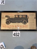 Willys-Knight 1925 Advertisement
