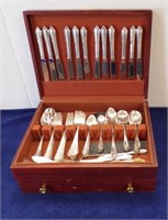 1950 REED & BARTON STERLING 12 PLACE FLATWARE