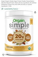 Orgain Organic Simple Vegan Protein Powder